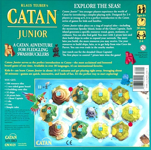 Catan Junior Game Individual Replacement Pieces Parts You Pick - Picture 2 of 36