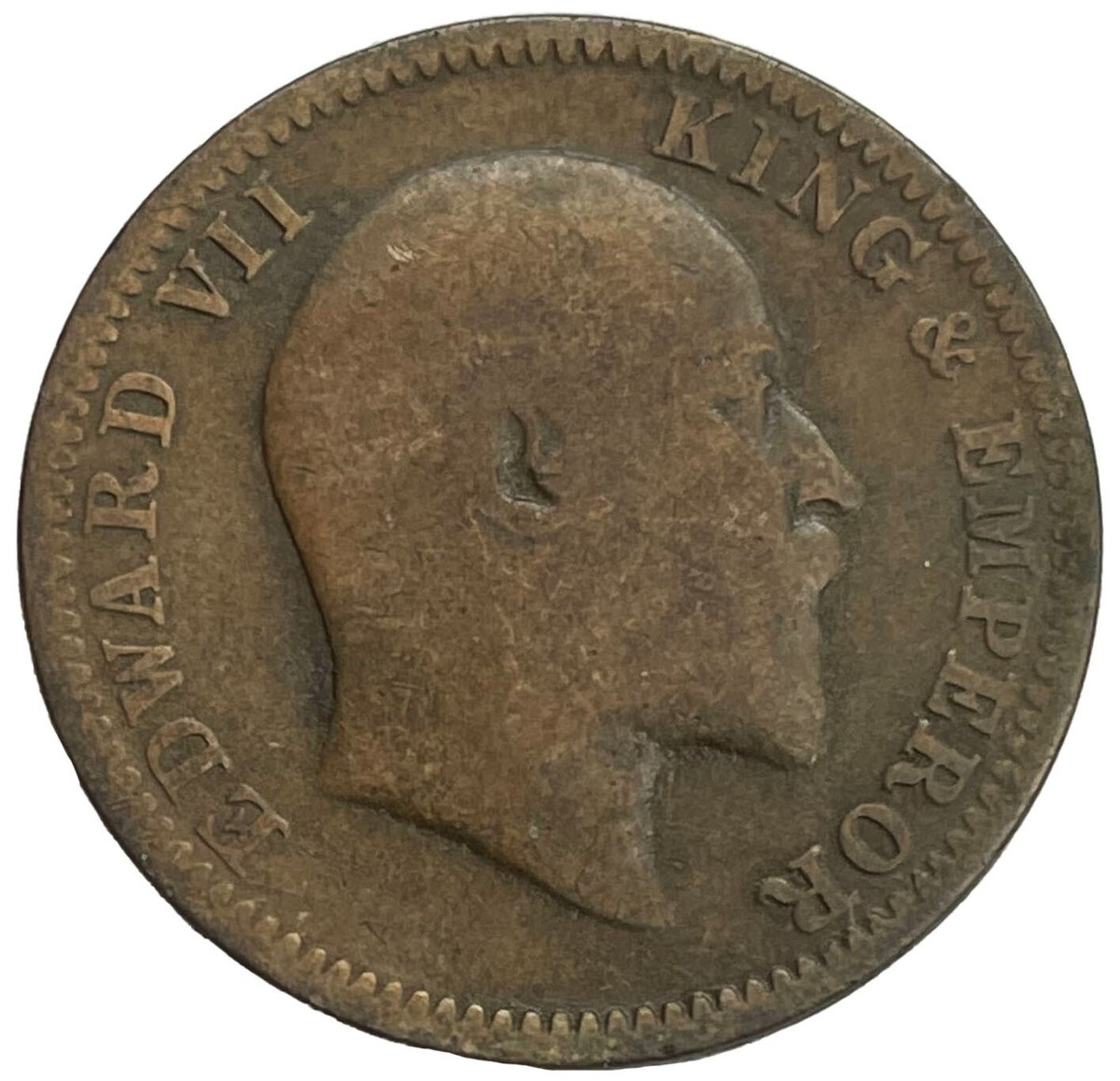 1854年アッパー・カナダ植民地 1ペニー銅貨 1908 INDIA PRINCELY STATE OF SAILANA 1/4 ANNA KING EDWARD