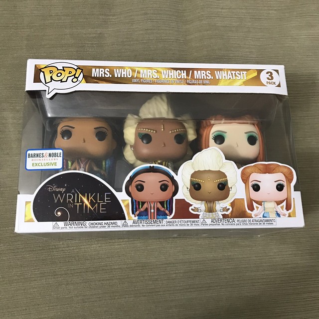 Funko Pop! - Disney's A Wrinkle In Time - 3-Pack Barnes & Noble | eBay