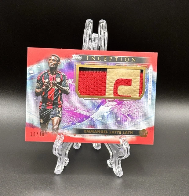 Topps|Inception Emmanuel Latte Lath Atlanta United FC Patch 10/10 Rookie MLS