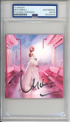 Nicki Minaj Pink Friday 2 Album Cover Picture Card SIGNED