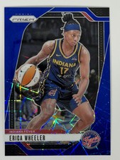 Erica Wheeler 2024 Panini Prizm WNBA Blue Velocity #61