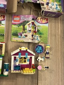 Lot Of 4 Lego Friends Sets 41029 41027 3938 41011 100% Complete Heartlake City
