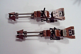 Lego Star Wars 7128 -Speeder Bikes - Used, 3 Minifig + Manual, No Box, Free S/H