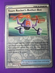 Team Rocket's Bother-Bot 172/182 Destined Rivals Reverse Holo