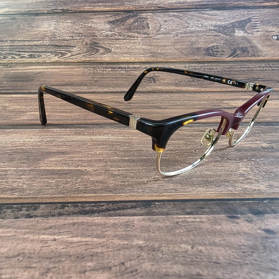 Gafas Kate Spade New York para mujer Borgoña Tortuga Dorado ADALI LHF 51□17 140 Foto 2 de 4