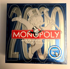 Monopoly 2000 Millennium Collectors Edition Game In Tin New Factory Sealed