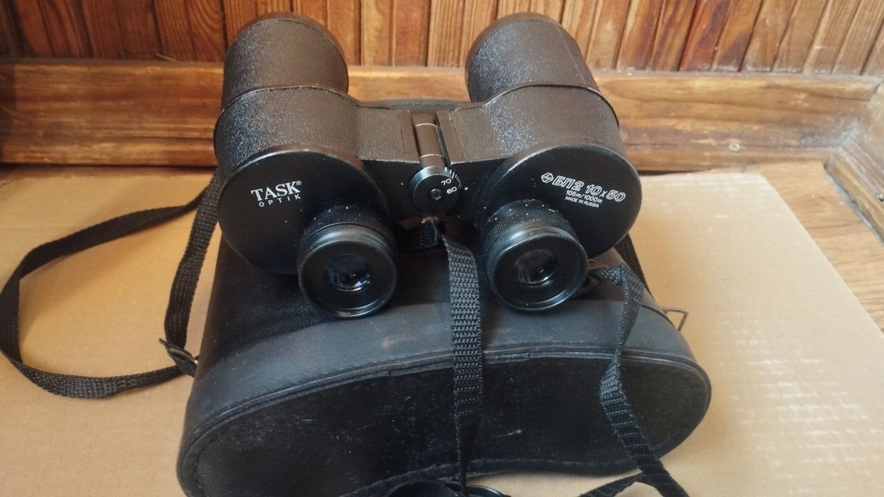 USSR Field Prismatic Binoculars BP2 10×50 “TASK Optik” — image 4