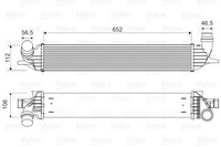 LadeluftküHler Valeo 818330 FüR BT0 Renault Laguna DT0 KT0 3 16V Turbo Dci BT01