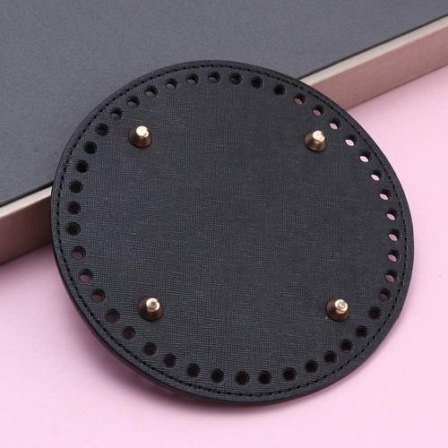 DIY With 52 holes for Knitted Bag PU leather Bag Accessories Long Bag Bottom