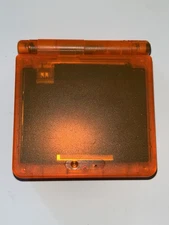 Nintendo Game Boy Advance Orange Transparent GBA SP (AGS-001)