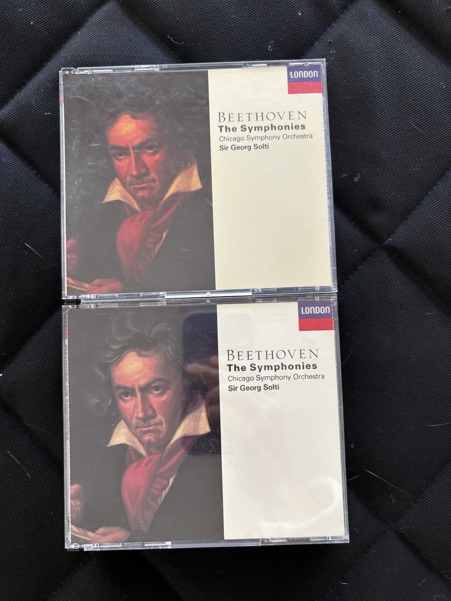 Beethoven Complete Symphonies 6 CD Set Solti Chicago Symphony