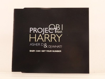 OBI PROJECT FT HARRY ASHER D BABY CAN I GET YOUR NUMBER (K87) 2 Track Promo CD S
