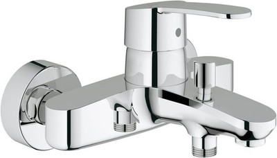 GROHE Eurosmart Cosmopolitan Badewannenarmatur (mit Brausearmatur) - Chrom