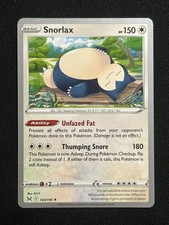 Snorlax 143/196 Non Holo NM Yokohama World Championships 2023 Gabriel Fernandez