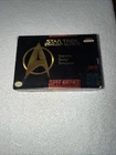 Star Trek: Starfleet Academy (Super Nintendo SNES)  CIB Excellent Condition F/S