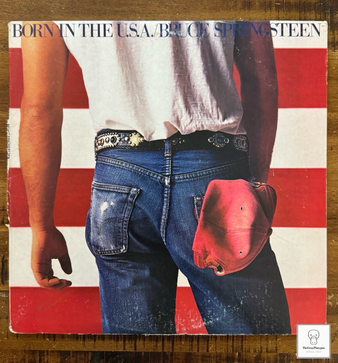 BRUCE SPRINGSTEEN BORN IN THE U.S.A. Columbia QC-38653 VINTAGE