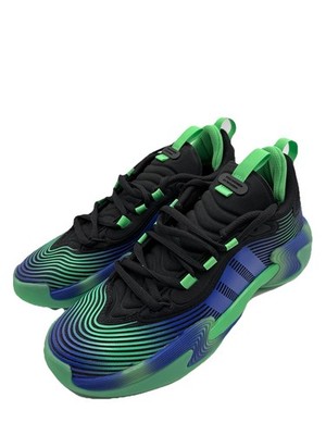 Brand New Adidas Men s 5.5 Women s  7 Exhibit Select 2.0 Pro Green Black-JS0642.