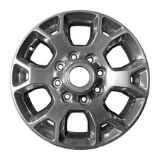 Metallic Polished 6 Split Spoke 18 X 8 Refurbished Wheel