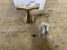 Delta 77638-CZ Stryke Double Robe Hook, Champagne Bronze READ 