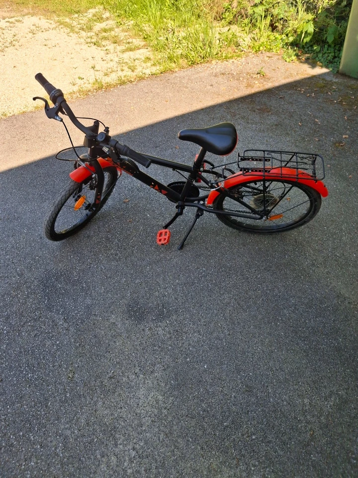 btwin 500s original noir et orange. Vélo enfant décathlon - Photo 1/1