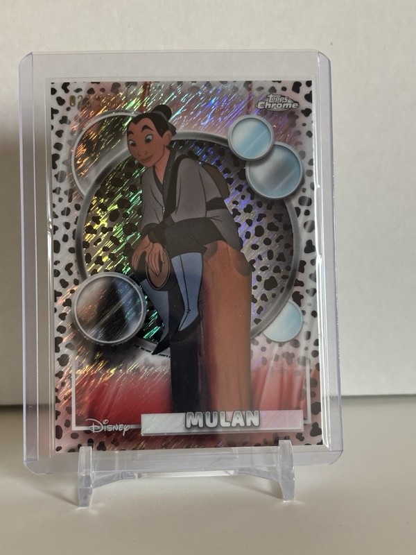 2026 Topps Chrome Disney Mulan Dalmatian Refractor /101