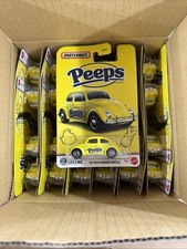 2026 Matchbox Peeps 1962 Yellow Volkswagen Beetle CASE 24. Free shipping