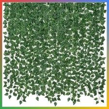 Artificial Ivy Garland 98Ft Silk Plastic Fake Vines Greenery Leaves Hanging Home