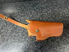 ORIGINAL S&W SMITH WESSON No. 22 34 RH LEATHER HOLSTER COLT RUGER S&W 4" RVLVR — photo 3
