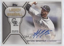 2019 Topps Legacy of Baseball Auto Antonio Senzatela #LBA-AS Auto 0b2
