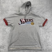 Philadelphia 76ers Hoodie Mens Medium NBA Bas...