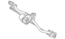 Genuine Land-Rover Windshield Wiper Motor LR167161