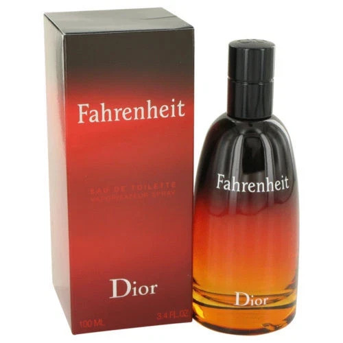 Fahrenheit Eau De Toilette 3.4 oz/100ml Men'sCologne - Brand New In Box