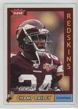 2003 Fleer Tradition Champ Bailey #22 HOF 0s5