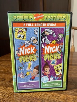 Nickelodeon: Nick Picks Double Feature 1 & 2 (DVD, 2005) Rare Out Of Print Slime