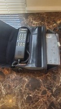 VINTAGE BAG PHONE/CAR MOBILE PHONE W CORD 