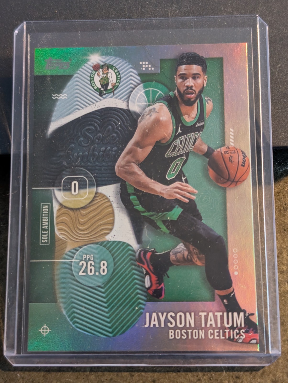 2025-26 Topps - Sole Ambition #SA-6 Jayson Tatum Case Hit SSP