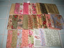 Lot 27 NOS Robyn Pandolph Fat Quarters Quilting Fabric Flair Hanna Bella Moda