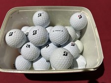 12 BRIDGESTONE TOUR B X GOLF BALLS - PEARL / GRADE A CONDITION - P&P INC
