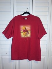 Disney Winnie the Pooh Honey-Sweet Red Graphic Tee Vintage Disney Store XL