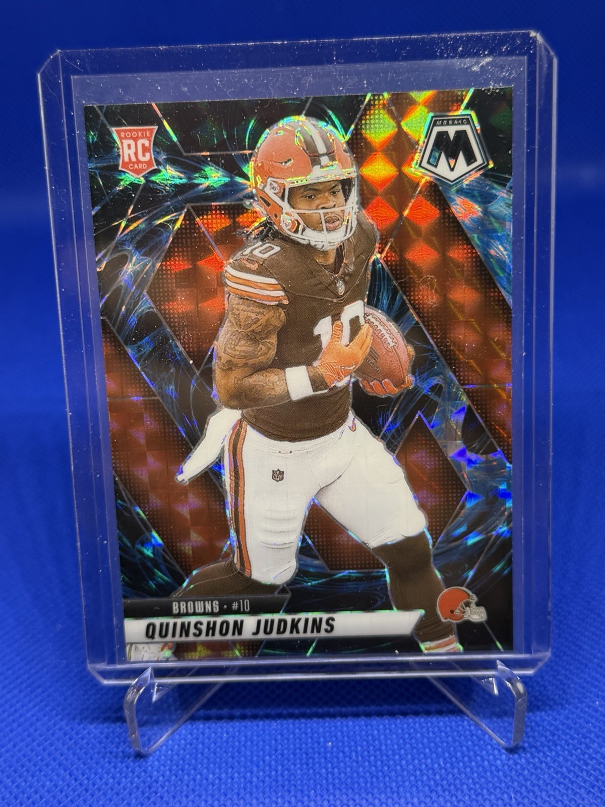 Quinshon Judkins 2025 Mosaic #365 Genesis /(SSP) Price Guide