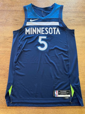 Nike Anthony Edwards MEDIUM Minnesota Timberwolves Authentic Jersey Icon Edition