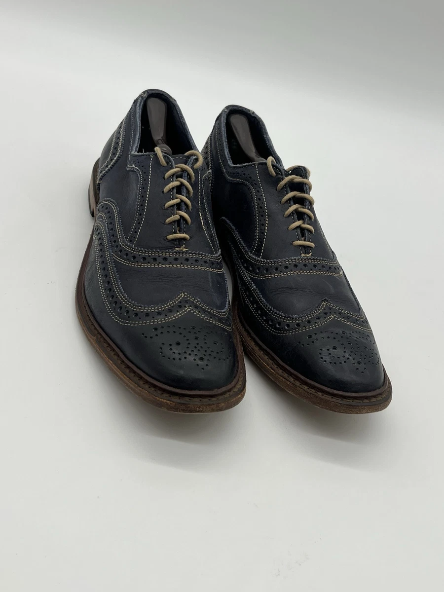 Allen Edmonds Blue Wingtip Dress Shoes for Men for sale | eBay