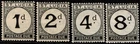 ST LUCIA 1933 POSTAGE DUE SET