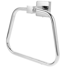 Wall Mounted Stainless Steel Hand Towel Ring for Bathroom Kitchen Storage