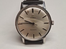 Omega Seamaster 601 Geneve orologio uomo vintage carica manuale 34 mm leggi desc