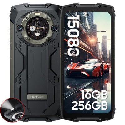 Blackview BV9300 Pro Rugged Smartphone 16GB+256GB 15080mAh Android 13 NFC 64MP