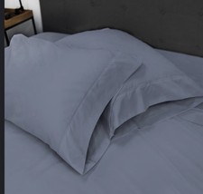 SensorPedic Ice Cool 400 Thread Count Bedsheet Full Sheet Set Gray