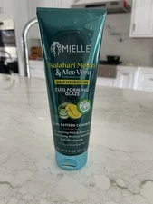 MIELLE KALAHARI MELON ALOE VERA DEEP HYDRATION CURL FORMING GLAZE Full Sz