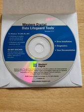 Western digital Data Lifeguard Tools Version 11.1 Windows XP 2000